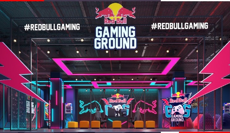 RED BULL GAMING GROUND proje görseli